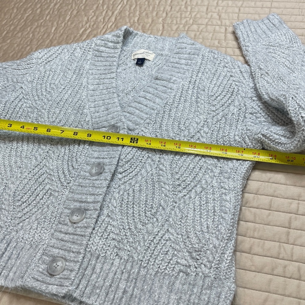 UNIVERSAL THREAD WOMEN’S SMALL Light Gray METALLI… - image 3
